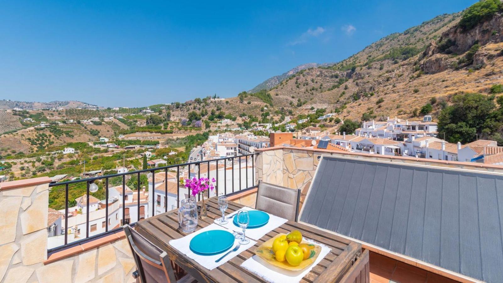 Вілла Casa Arcos De Almona Frigiliana By Ruralidays Екстер'єр фото